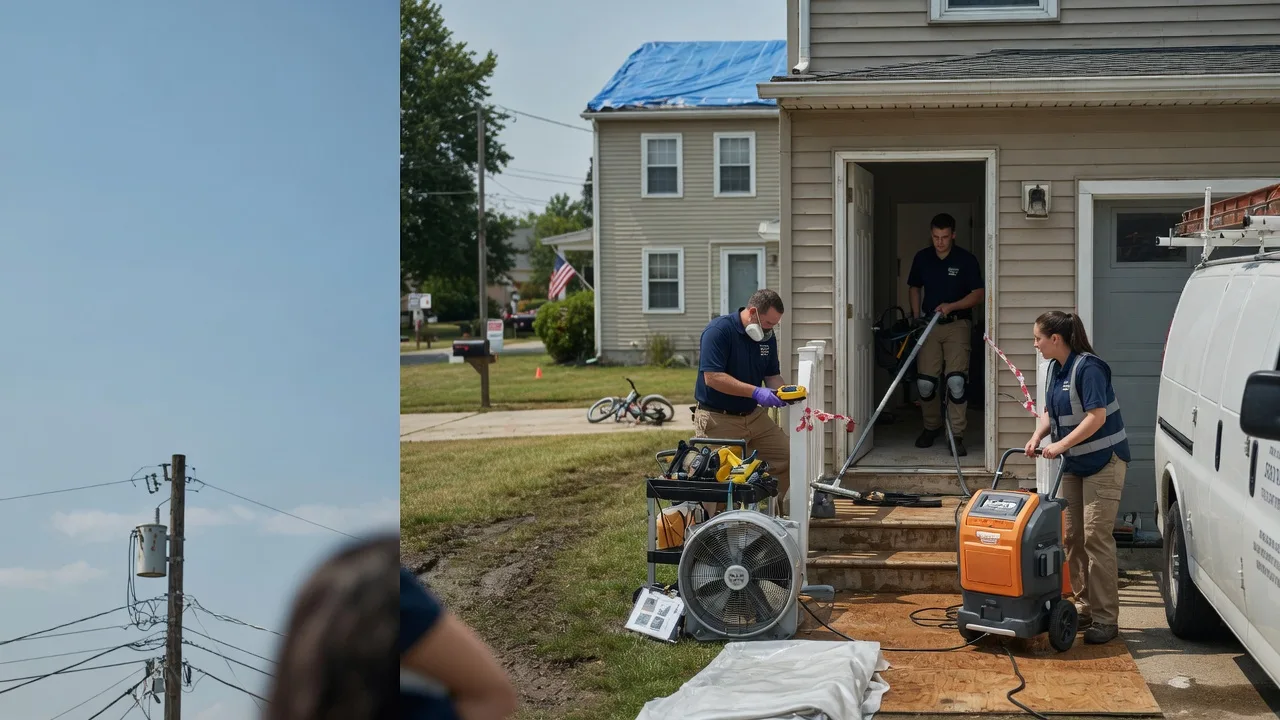 Water Damage Repair in Wolfe City, TX near me